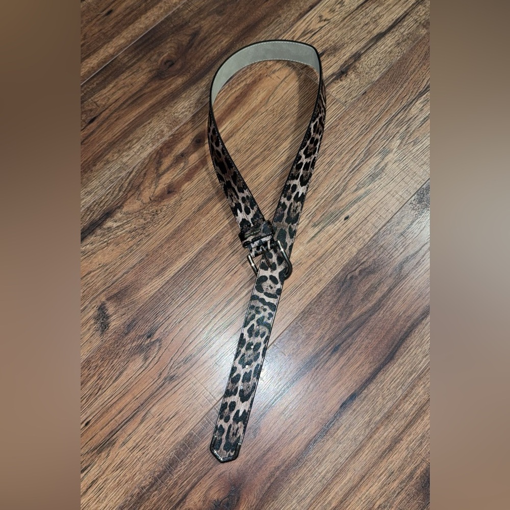 Steve Madden Leopard Print Women's Belt